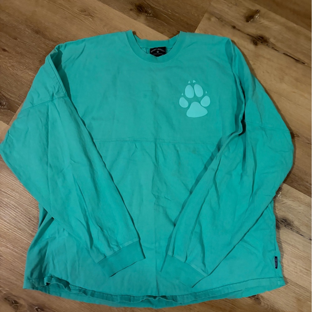 Teal Long Sleeve Women's Top